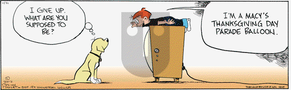 Red and Rover on Wednesday November 21, 2012 Comic Strip