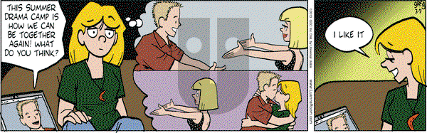 Luann on Saturday March 9, 2013 Comic Strip