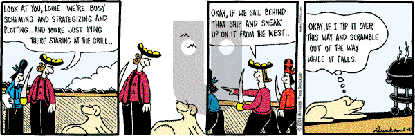 Overboard on Saturday March 10, 2001 Comic Strip