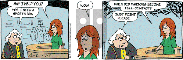 Lola on Monday December 28, 2015 Comic Strip