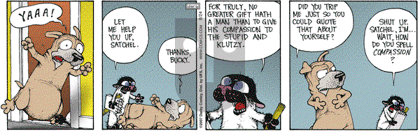Get Fuzzy on Friday August 24, 2007 Comic Strip