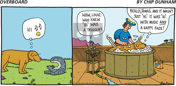 Overboard on Sunday April 6, 2025 Comic Strip