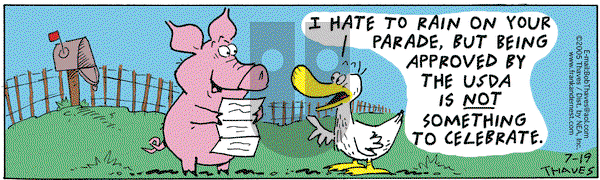 Frank and Ernest on Tuesday July 19, 2005 Comic Strip