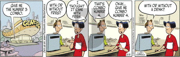 Baldo on Wednesday June 8, 2011 Comic Strip