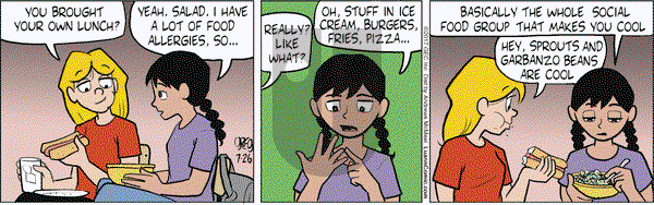 Luann on Wednesday July 26, 2017 Comic Strip