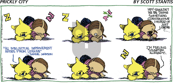 Prickly City on Sunday January 14, 2007 Comic Strip