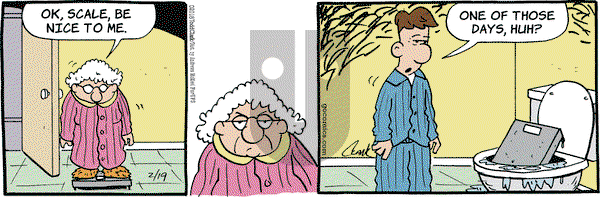 Lola on Monday February 19, 2018 Comic Strip