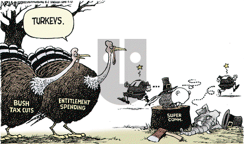 Robert Ariail on Tuesday November 22, 2011 Comic Strip