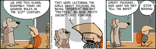 DeFlocked on Monday November 5, 2012 Comic Strip