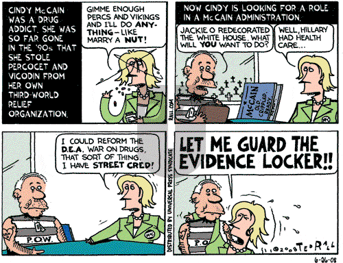 Ted Rall on Monday July 21, 2008 Comic Strip