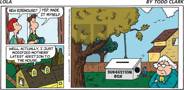 Lola on Sunday July 10, 2011 Comic Strip