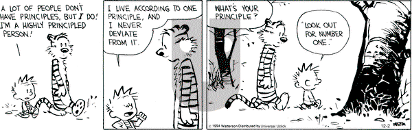 Calvin and Hobbes on Tuesday December 2, 2014 Comic Strip