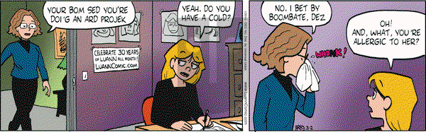 Luann on Monday March 2, 2015 Comic Strip