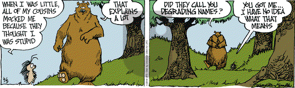 The Grizzwells on Thursday June 5, 2014 Comic Strip