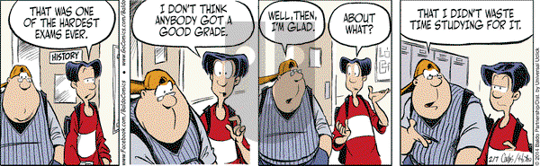 Baldo on Friday February 7, 2014 Comic Strip