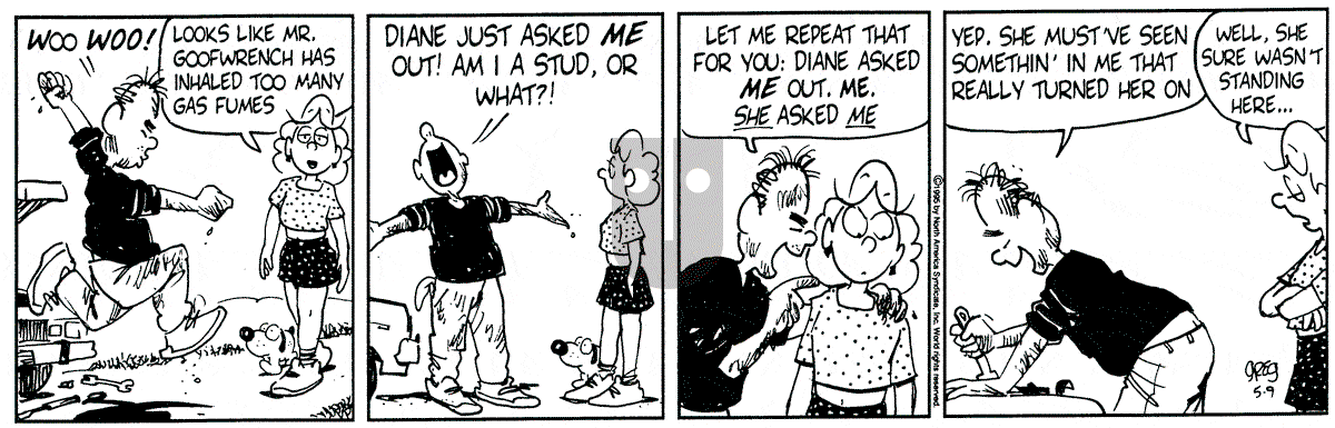 Luann - Tuesday May 9, 1995 Comic Strip