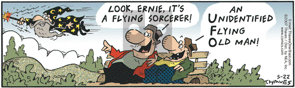 Frank and Ernest on Tuesday May 22, 2007 Comic Strip