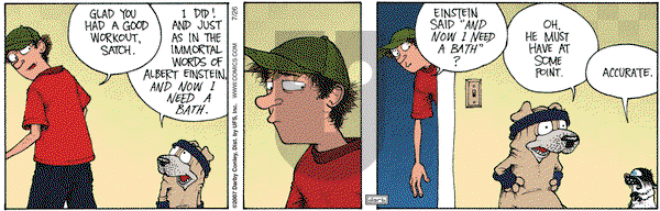Get Fuzzy on Thursday July 26, 2007 Comic Strip