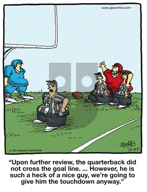 In the Bleachers on Tuesday November 27, 2007 Comic Strip