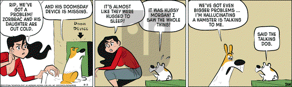 Rip Haywire on Saturday August 3, 2019 Comic Strip