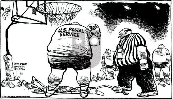 Pat Oliphant - Tuesday March 6, 1990 Comic Strip