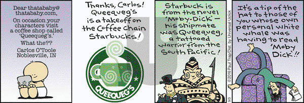 Thatababy on Saturday September 3, 2016 Comic Strip