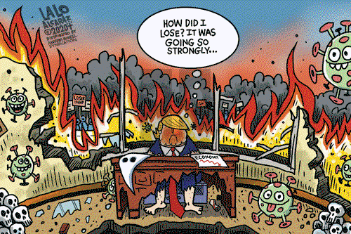 Lalo Alcaraz on Wednesday November 11, 2020 Comic Strip