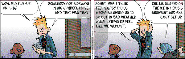 Frazz on Friday December 9, 2016 Comic Strip