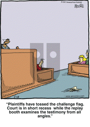 In the Bleachers on Monday May 28, 2007 Comic Strip