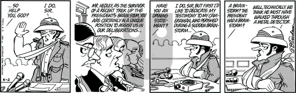 Doonesbury on Tuesday June 2, 1987 Comic Strip