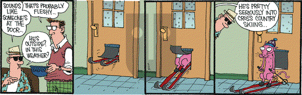 Monty on Monday February 2, 2015 Comic Strip
