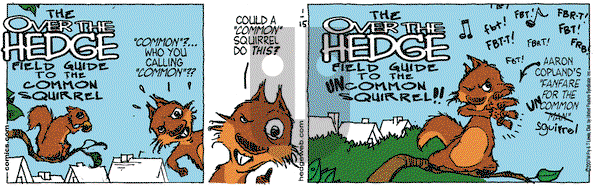 Over the Hedge on Monday January 15, 2007 Comic Strip