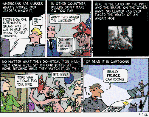 Ted Rall on Thursday September 7, 2006 Comic Strip