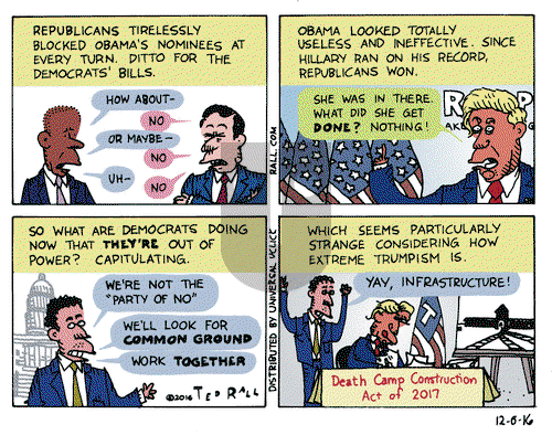Ted Rall on Tuesday December 6, 2016 Comic Strip