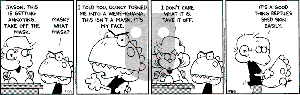 FoxTrot on Saturday January 22, 2005 Comic Strip