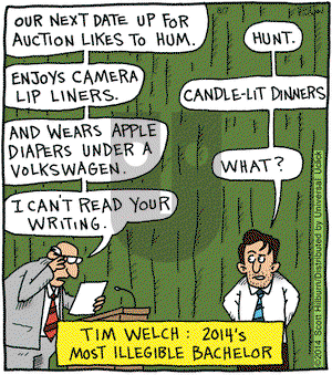 The Argyle Sweater on Thursday August 7, 2014 Comic Strip