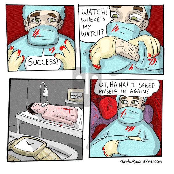 The Awkward Yeti on Wednesday November 5, 2014 Comic Strip