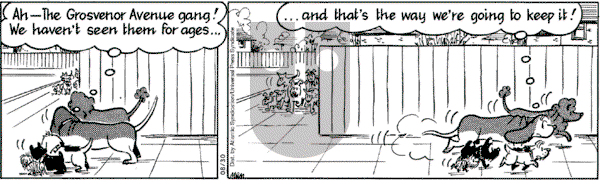 Fred Basset on Tuesday August 30, 2005 Comic Strip