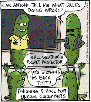 The Argyle Sweater on Saturday April 9, 2016 Comic Strip