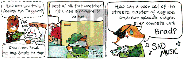 Breaking Cat News on Saturday August 10, 2019 Comic Strip