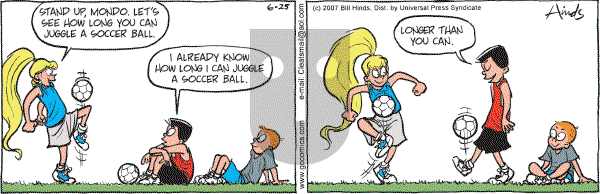 Cleats - Tuesday June 3, 2025 Comic Strip