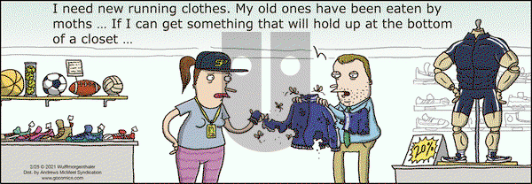 WuMo on Thursday February 25, 2021 Comic Strip