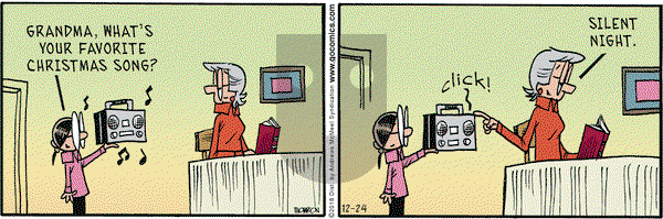 Grand Avenue on Monday December 24, 2018 Comic Strip