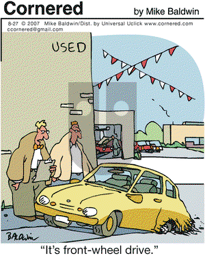 Cornered on Thursday August 27, 2015 Comic Strip