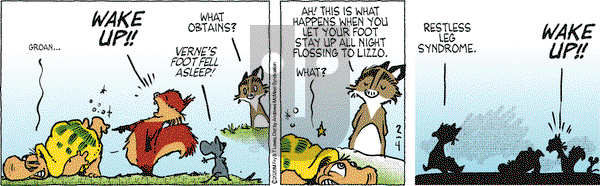 Over the Hedge on Tuesday February 4, 2020 Comic Strip