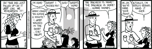 Clear Blue Water on Wednesday March 5, 2008 Comic Strip