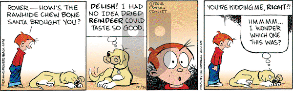 Red and Rover on Monday December 26, 2016 Comic Strip