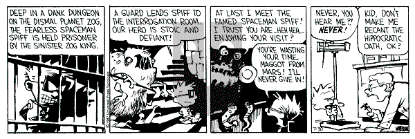 Calvin and Hobbes - Thursday July 30, 1987 Comic Strip