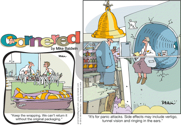 Cornered - Sunday January 1, 2012 Comic Strip