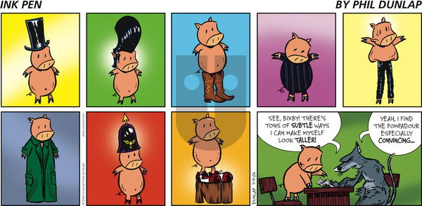 Ink Pen on Sunday July 9, 2006 Comic Strip